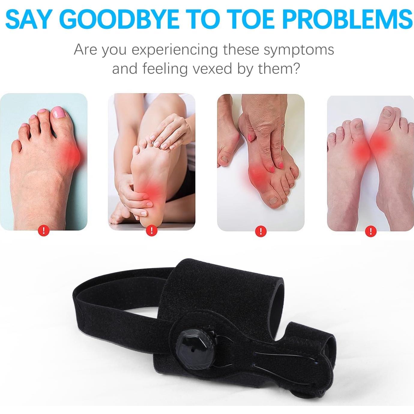 Corrector de Juanetes Bingsudanm Ajustable para Pies