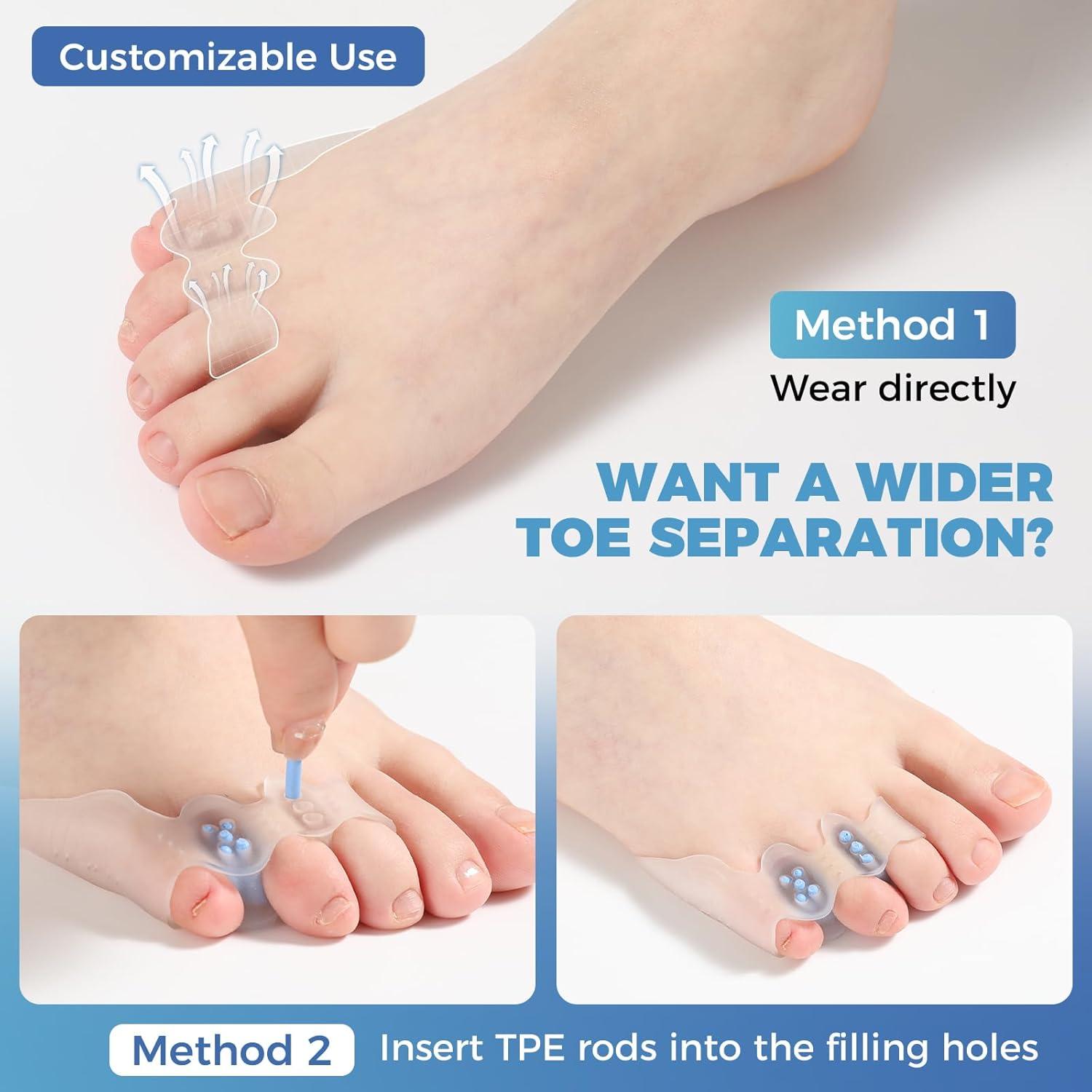 Kit Corrector de Juanete Tevezo con Separadores de Dedo