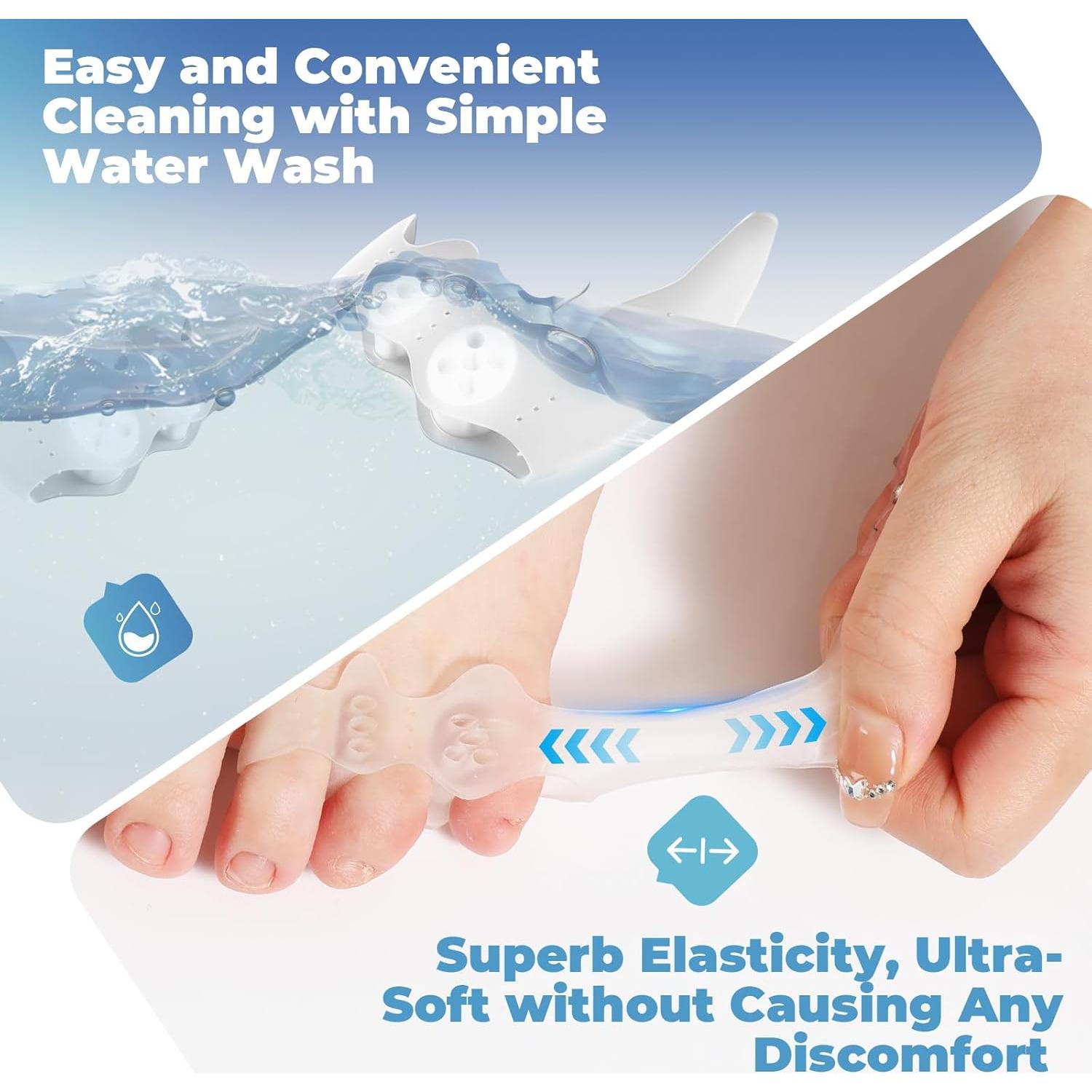 Kit Corrector de Juanete Tevezo con Separadores de Dedo