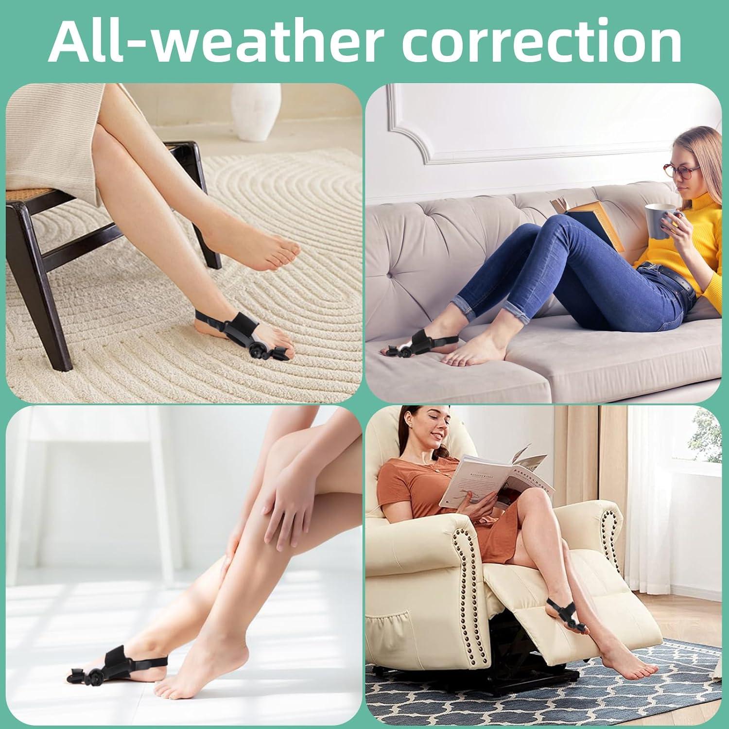 Corrector de Juanetes Ajustable FMGJKQL para Hombres y Mujeres