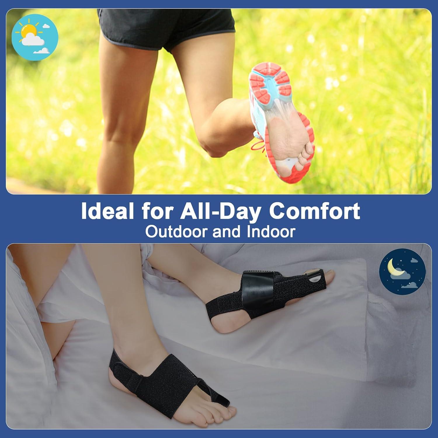 Corrector de Juanetes Pomreck con Almohadilla de Gel - 2 Piezas