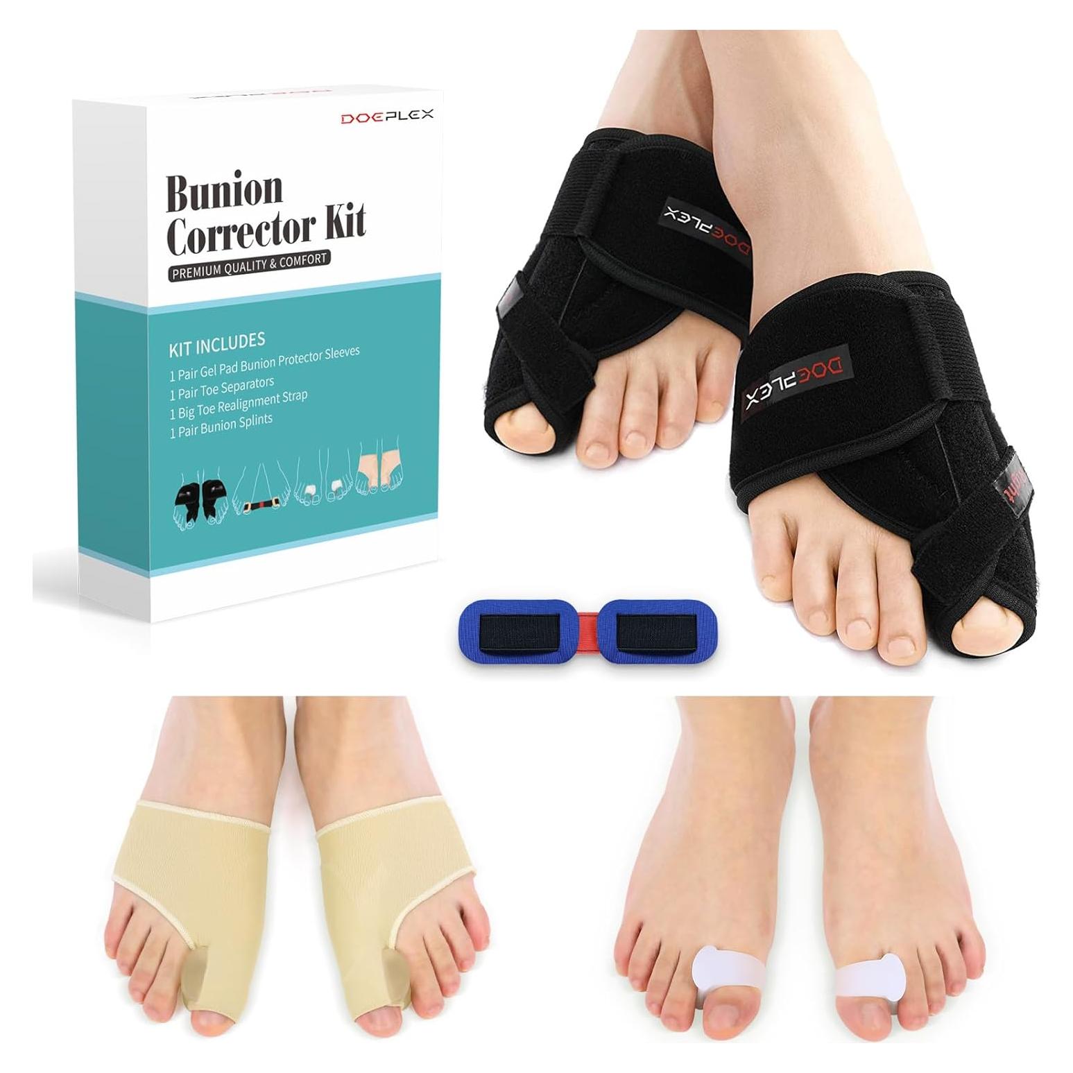 Kit Corrector de Juanetes Wohu 7 Piezas Unisex Alivio Dolor