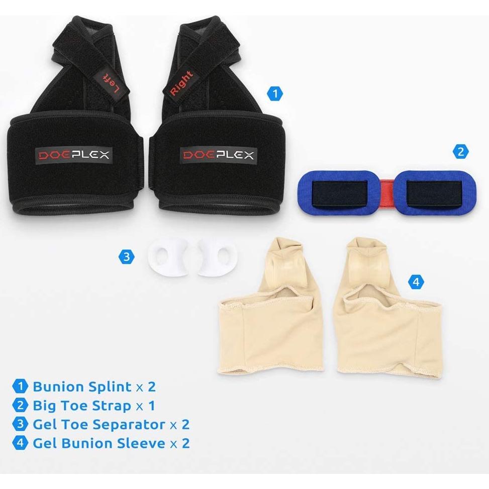 Kit Corrector de Juanetes Wohu 7 Piezas Unisex Alivio Dolor