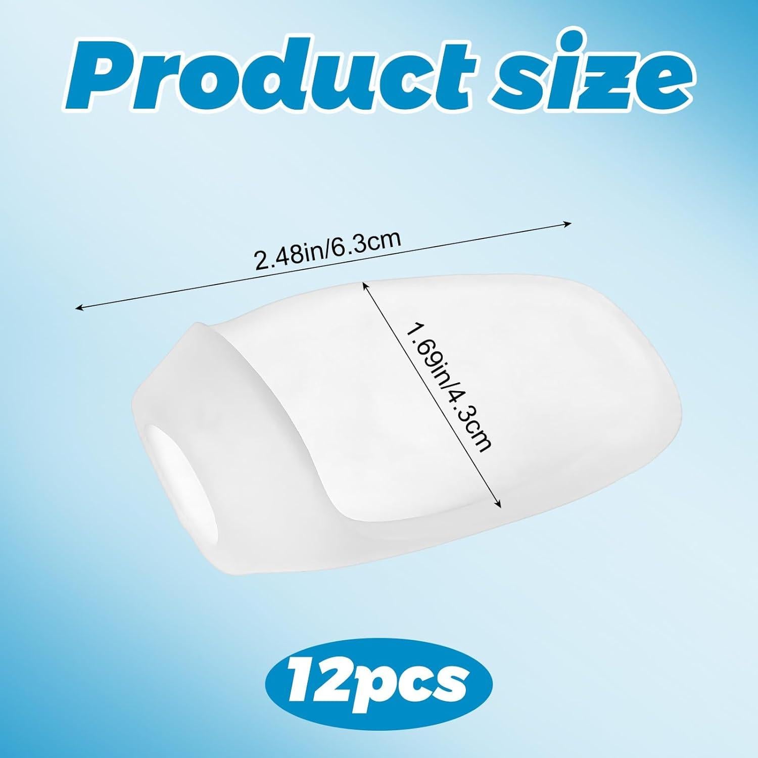 12 Pcs Protector de Almohadilla para Juanetes Dimeho