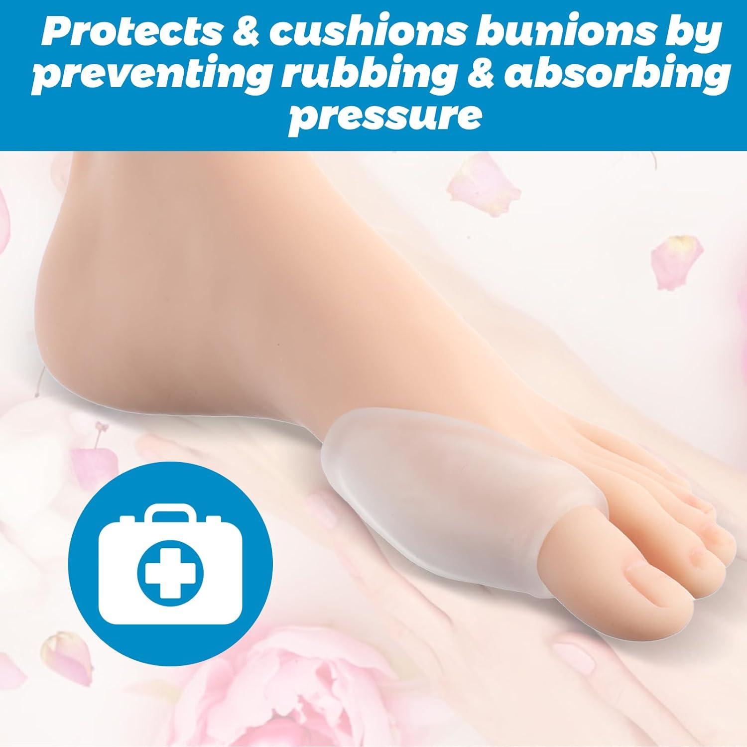 12 Pcs Protector de Almohadilla para Juanetes Dimeho