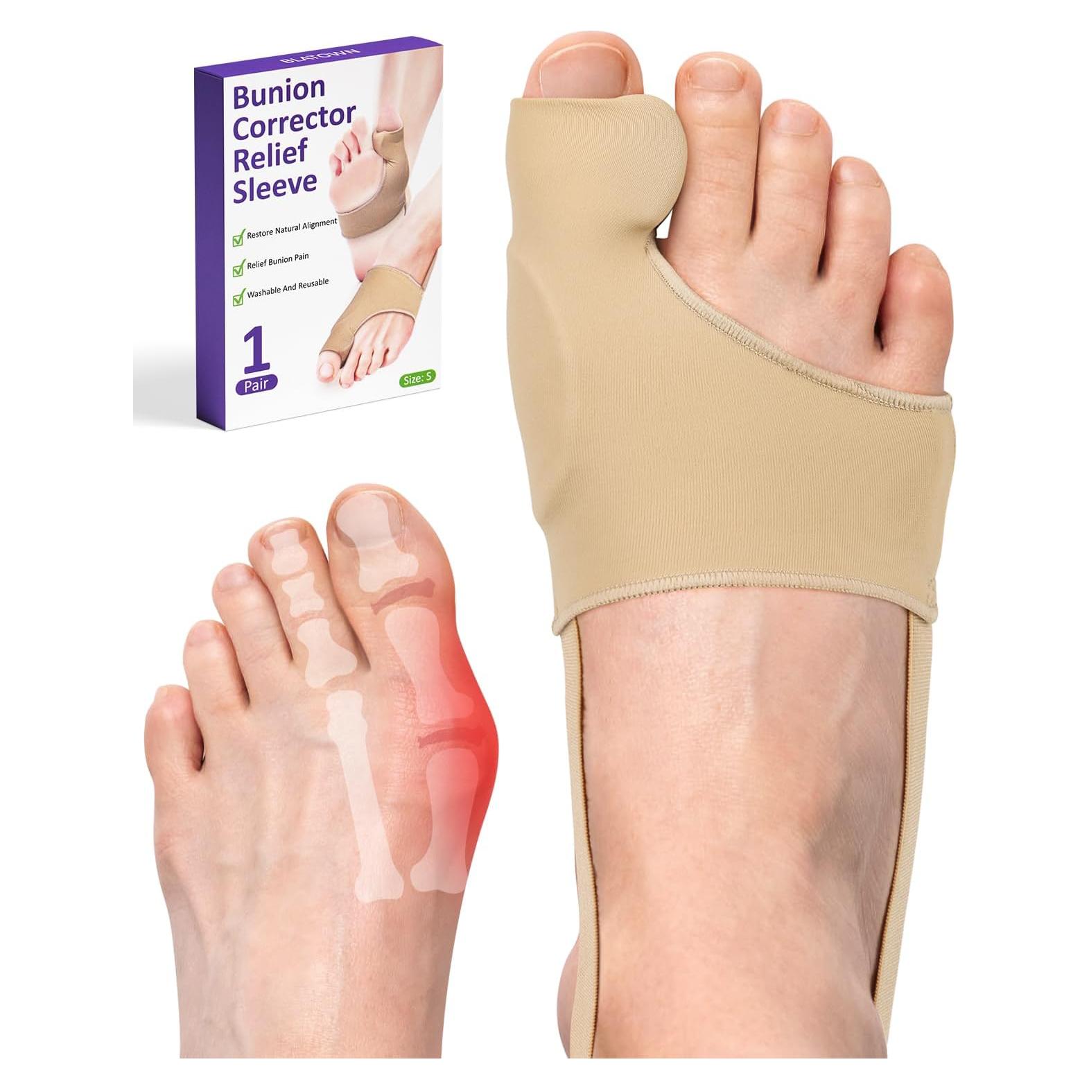 Corrector de Juanetes BLATOWN 2 Pcs Gel Transpirable S