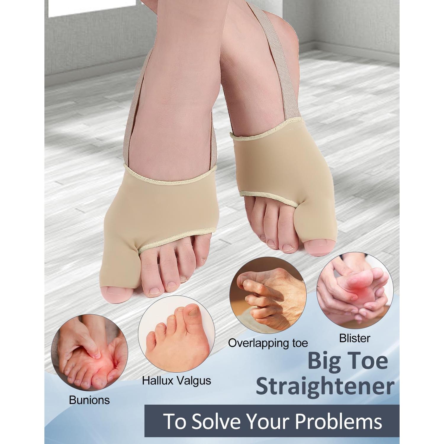 Corrector de Juanetes BLATOWN 2 Pcs Gel Transpirable S