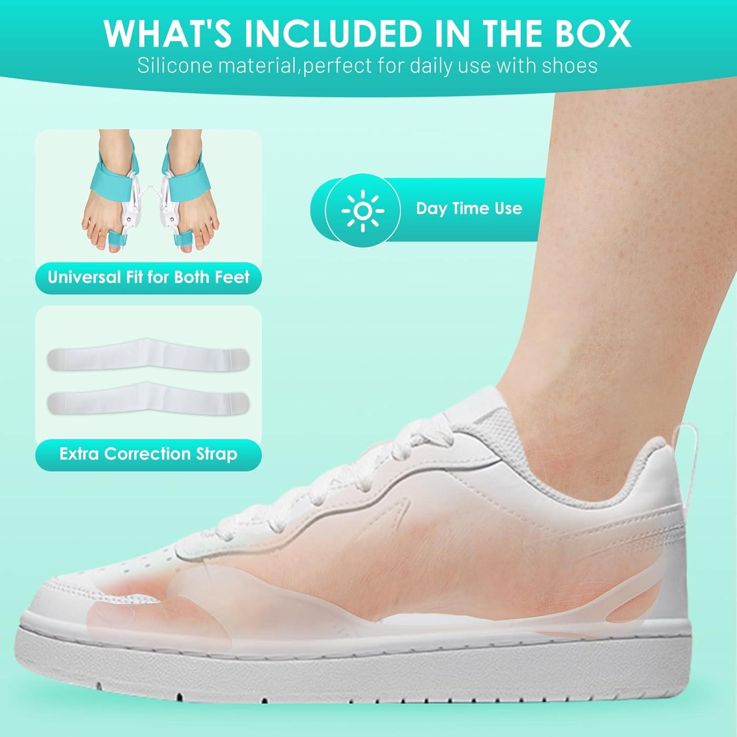 Corrector de Juanetes QDAVE Ajustable para Hombres y Mujeres