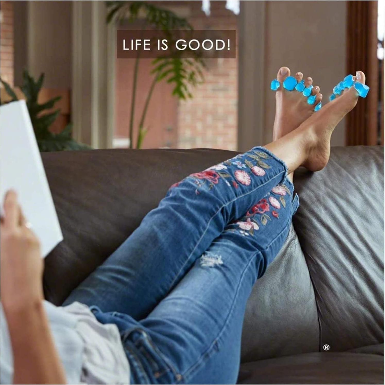 Separador de Dedos de Gel YogaToes GEMS - Pequeño