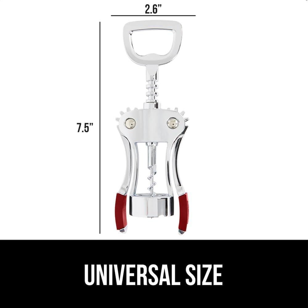 Sacacorchos Ergonómico GORILLA GRIP Rojo Multifuncional