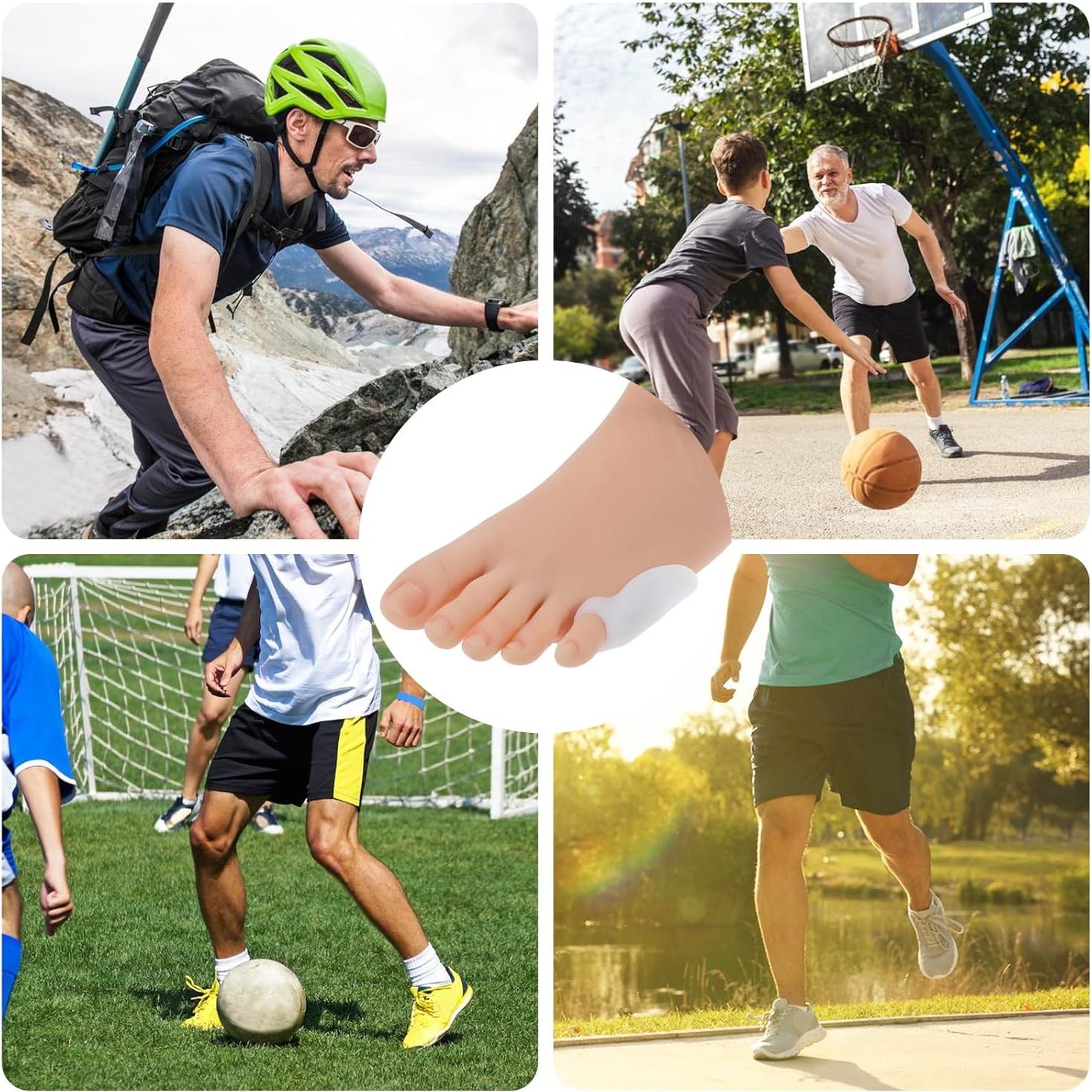 Protectores de Juanete de Gel Dimeho 8 Piezas Alivio Dolor