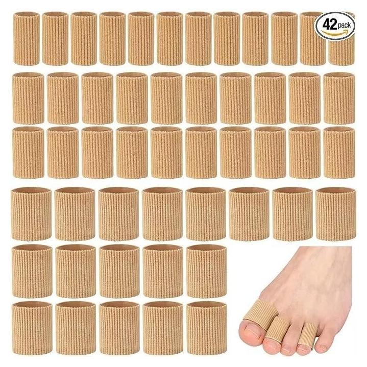 Protectores de Dedos de Gel YEAJOIN - 42PCS Almohadillas para Callos