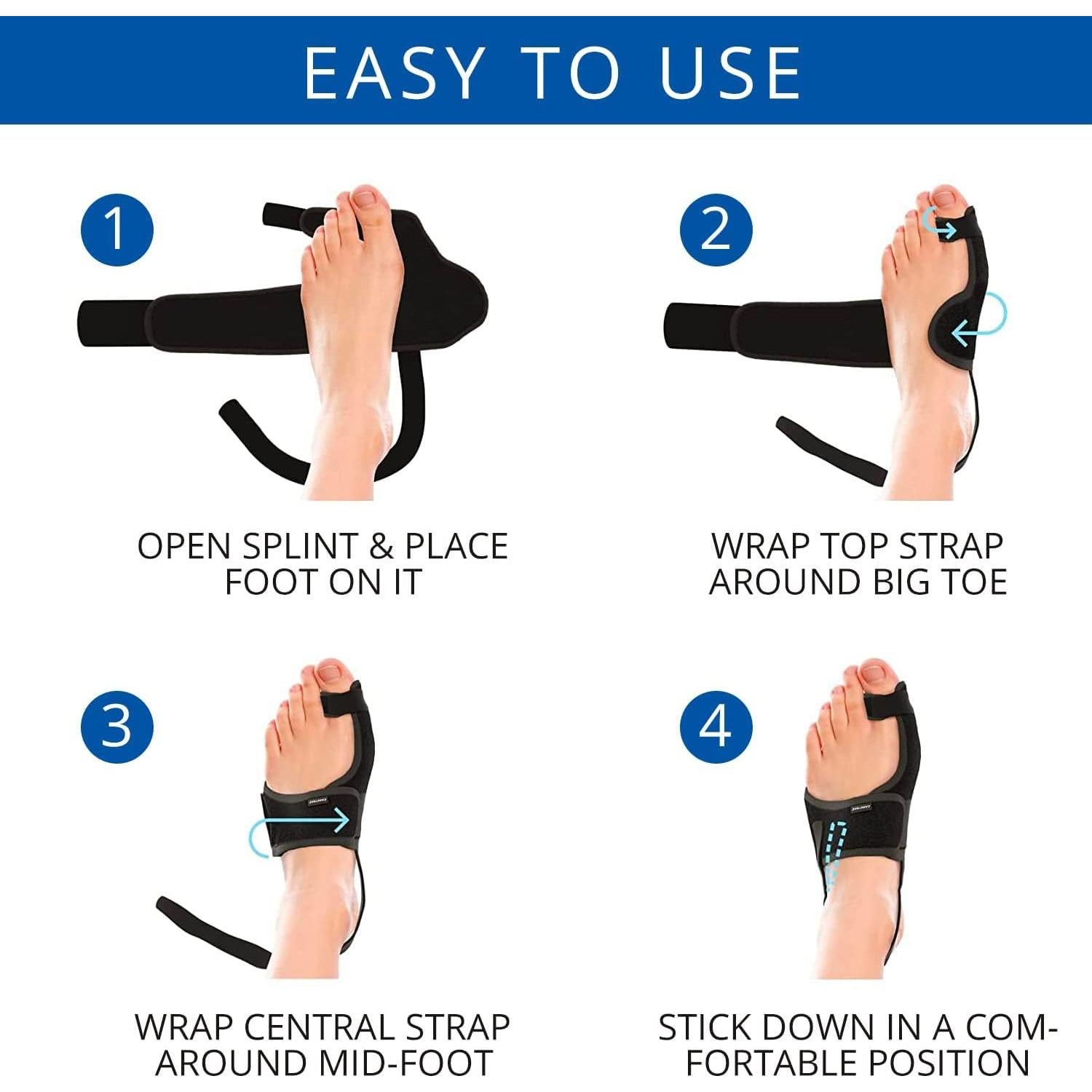 Corrector de Juanetes Wifamy Unisex - Férula y Separadores