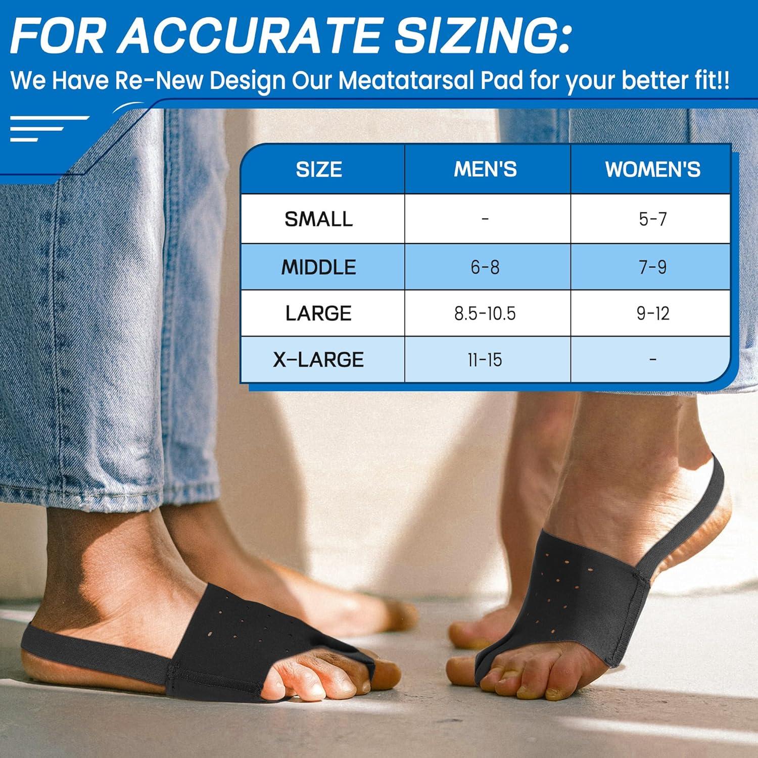 Corrector de Juanetes BENAYO XL Negro para Hombres 10-13