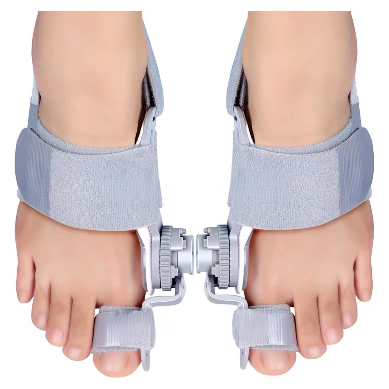 Corrector de Juanetes Ajustable Veook Gris para Pies