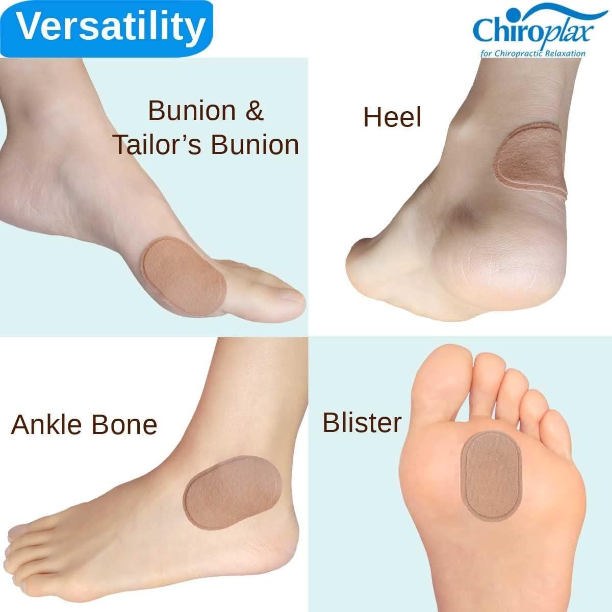 Almohadillas para Juanetes Chiroplax 32 Unidades Alivio Dolor