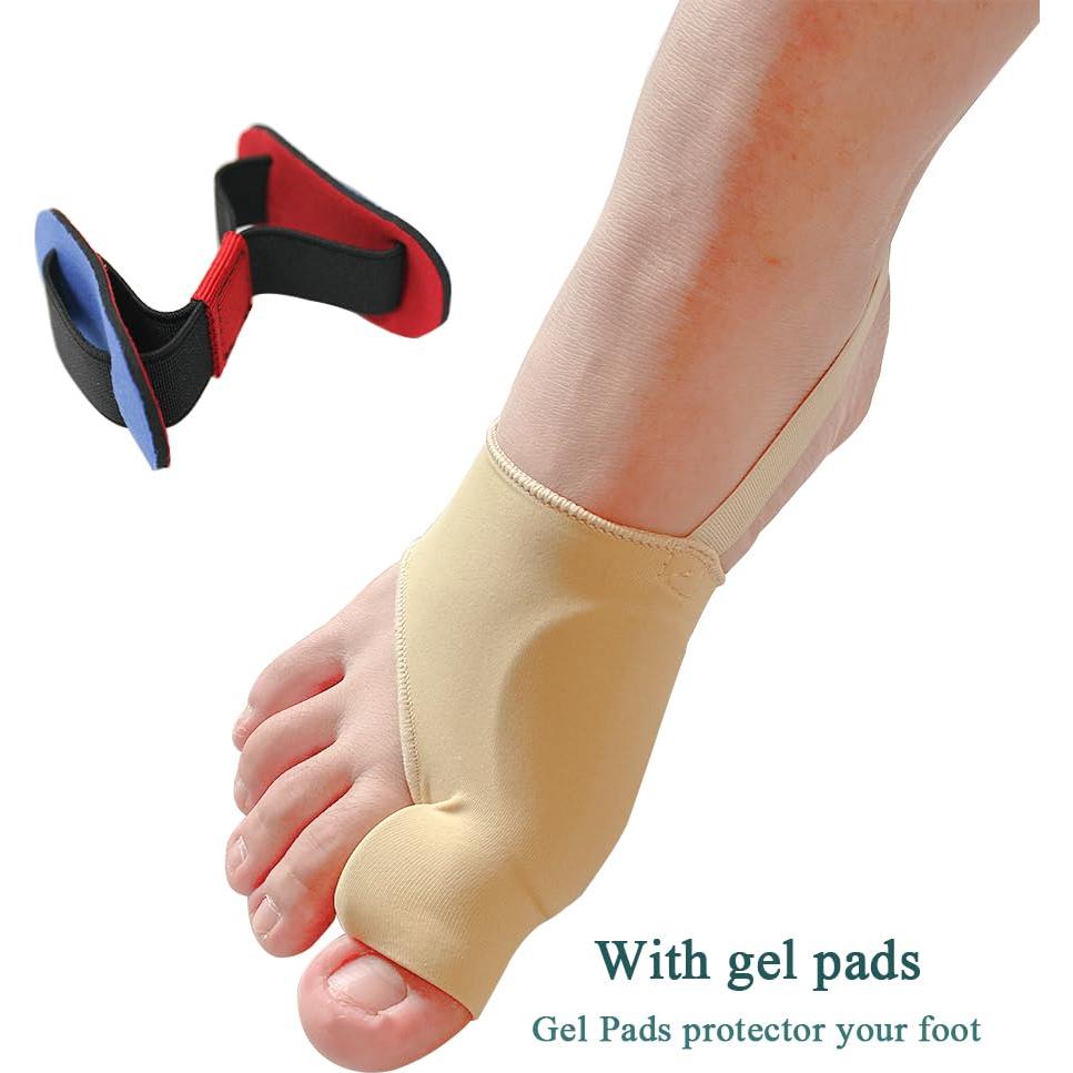 Corrector de Juanetes Qxotvzy Beige para Alivio del Dolor