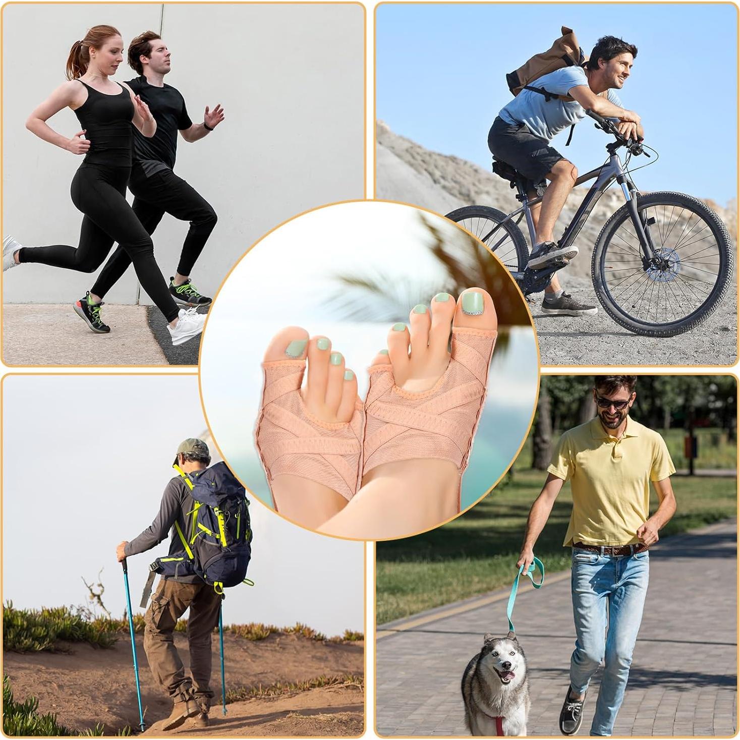 Corrector de Juanetes MBAIYO 2 Pcs Tamaño L Alivio Dolor