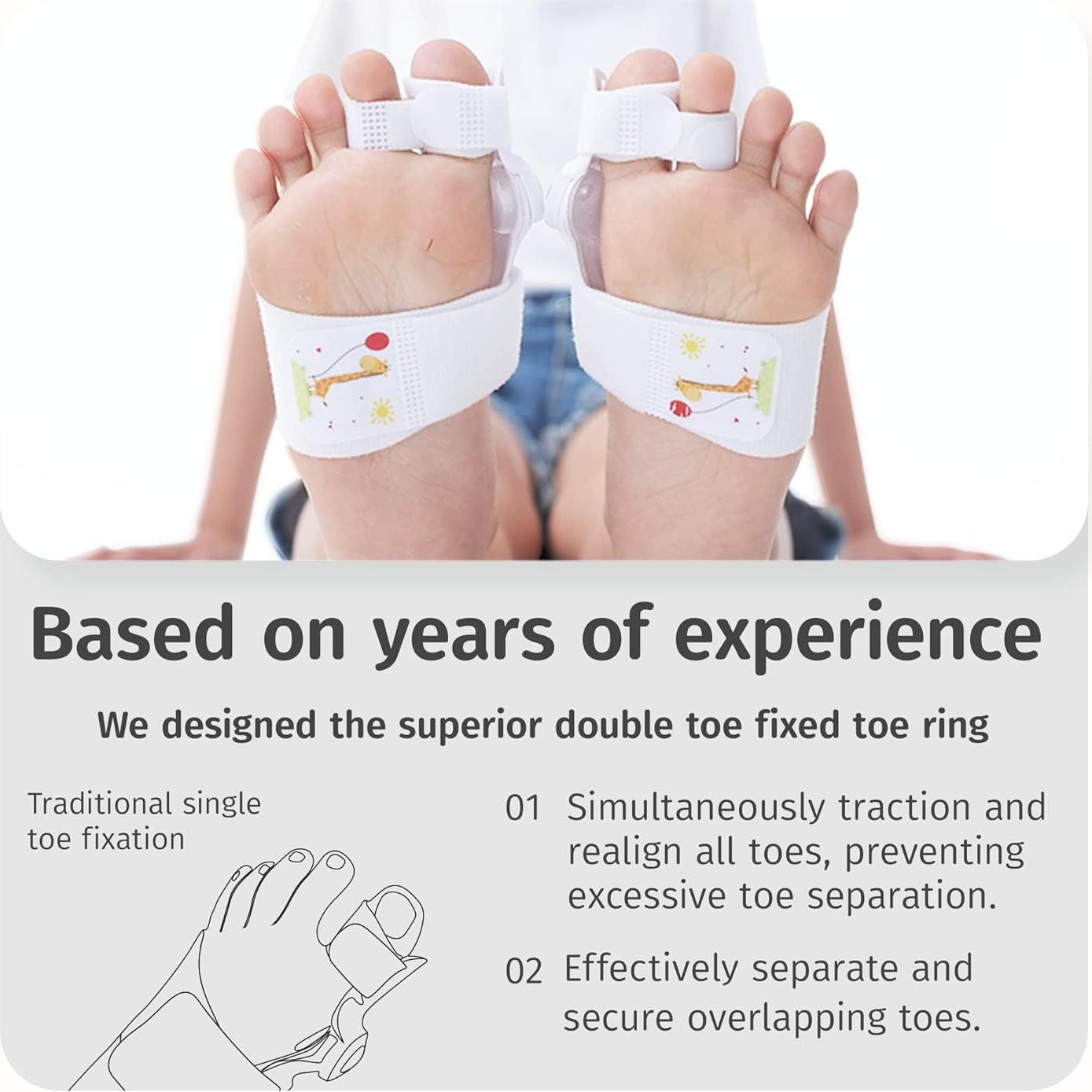 Corrector de Juanetes para Niños CONSYSI - Férula Ajustable