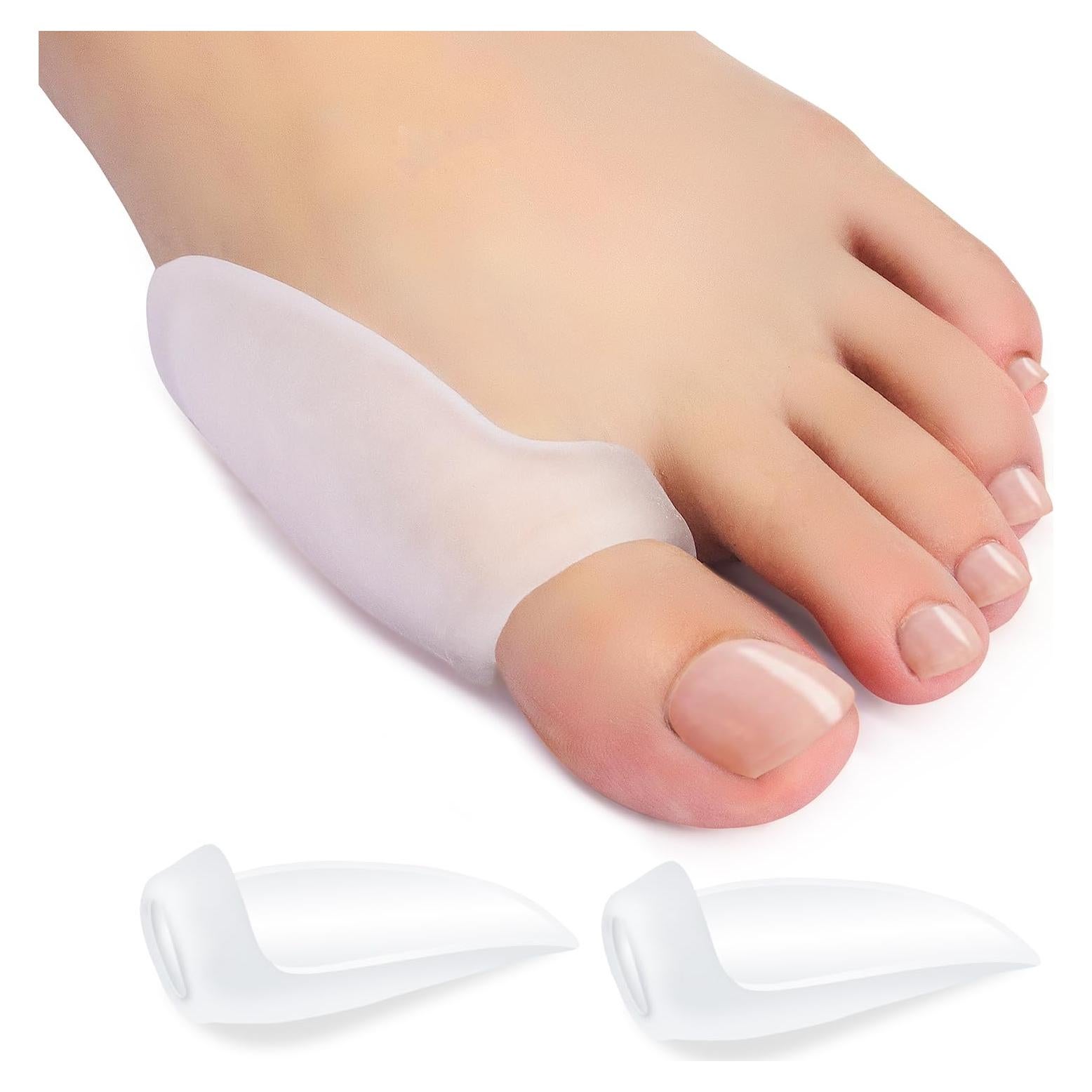 Protectores de Juanetes Zinyakon - 12 Almohadillas de Gel