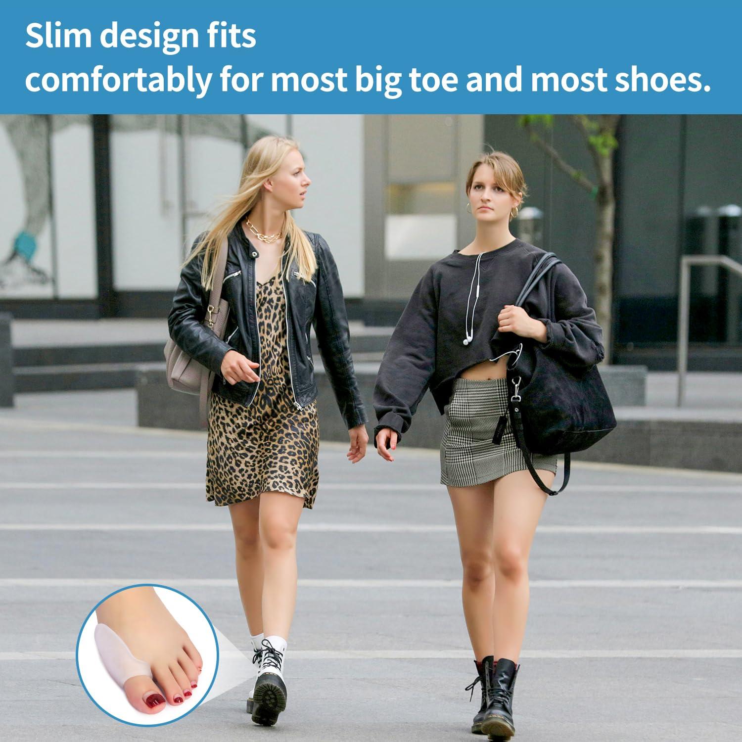 Protectores de Juanetes Zinyakon - 12 Almohadillas de Gel