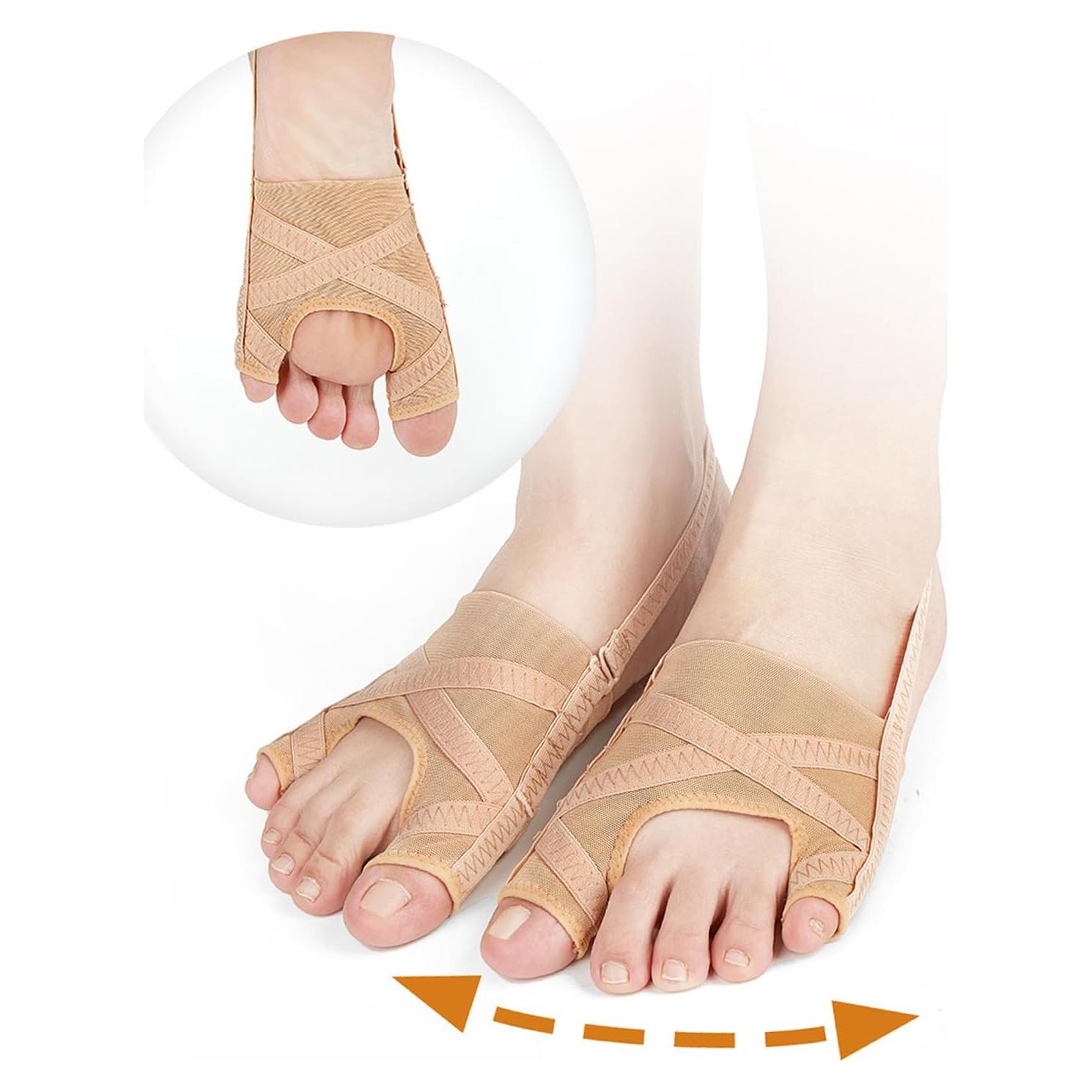 Corrector de Juanetes QICI Alivio Dolor Dedo Pulgar y Meñique L