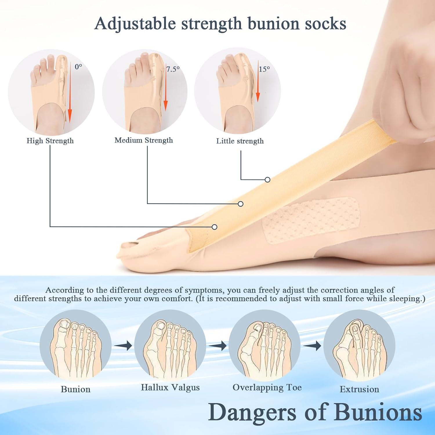 Corrector de Juanetes Ajustable Wuyiyi Tamaño Mediano