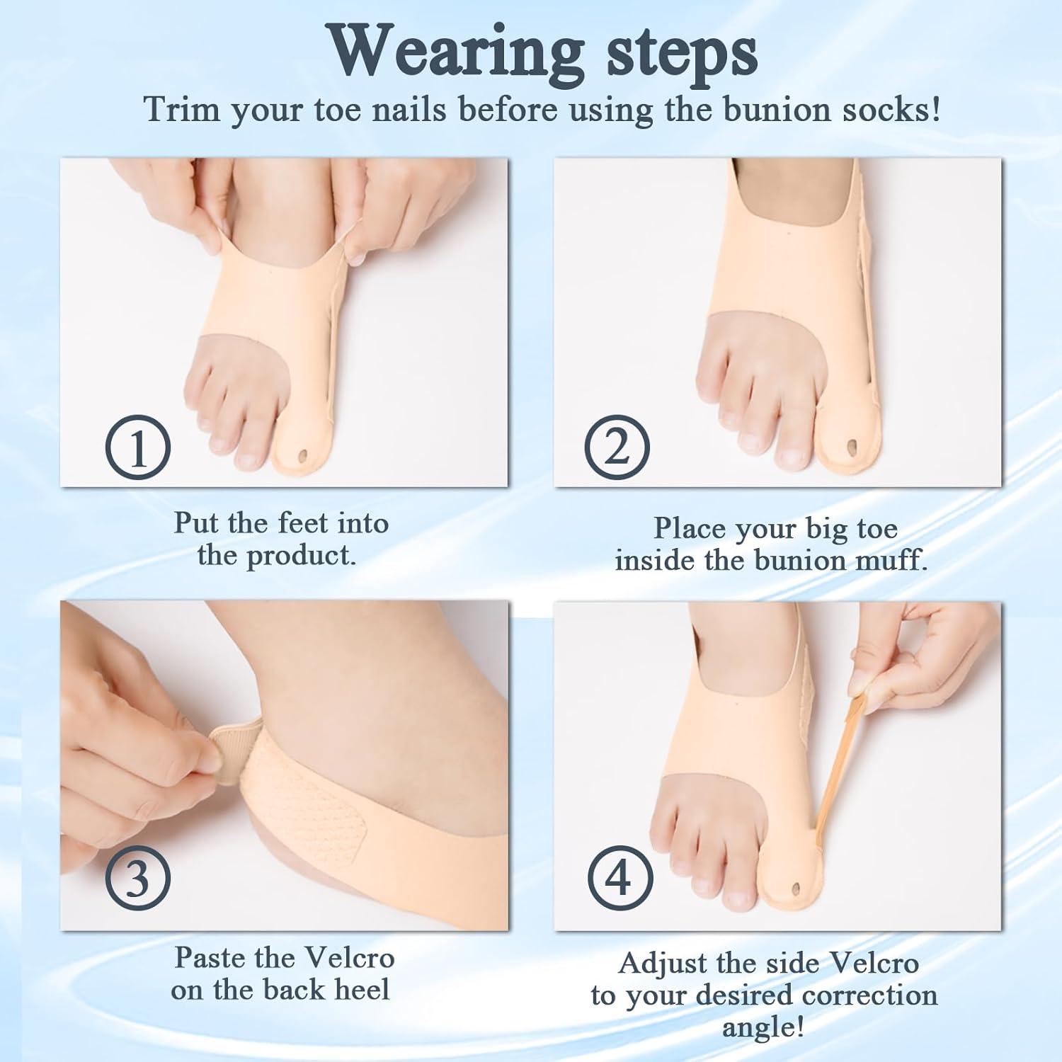 Corrector de Juanetes Ajustable Wuyiyi Tamaño Mediano