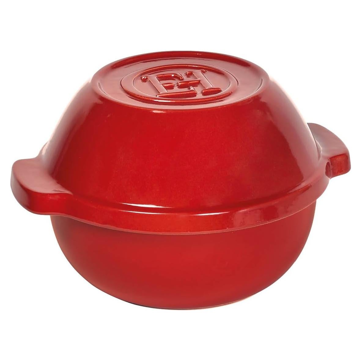 Olla de Papas Emile Henry 2L Cerámica Burdeos