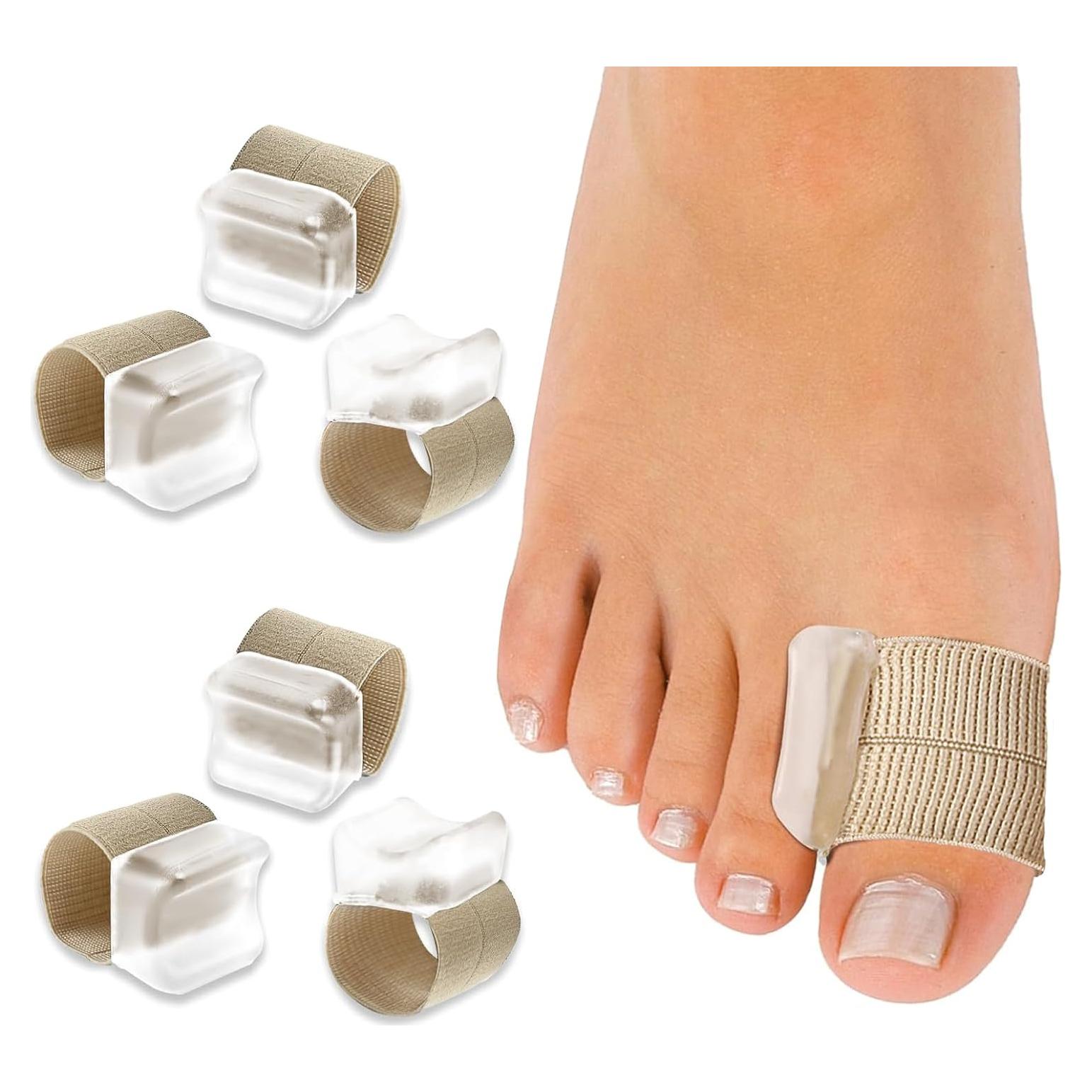 Separadores de Dedos de Gel Szemauy para Juanetes - 6 Piezas