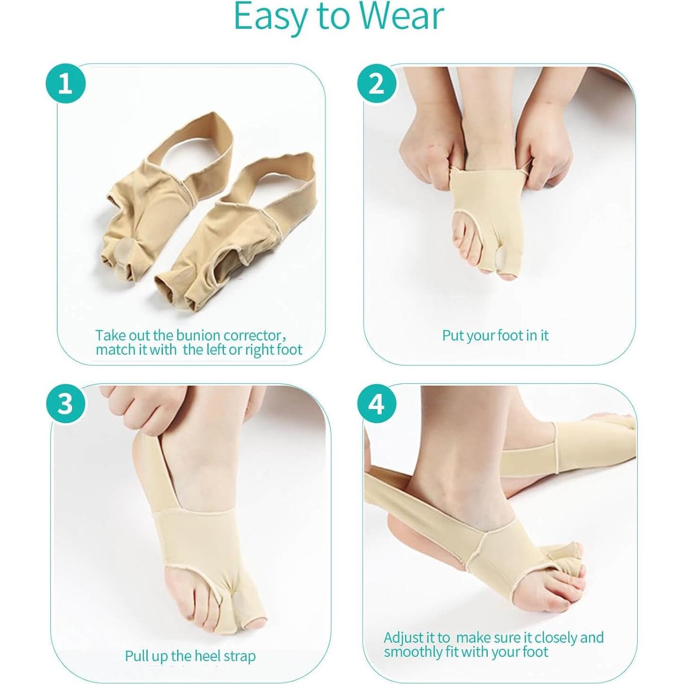 Corrector de Juanetes Shengchuang Blanco Grande 9-12