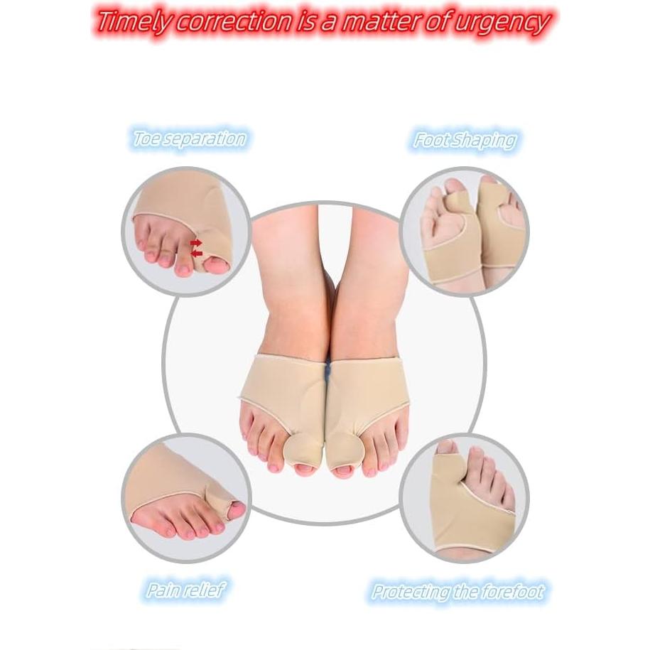 Corrector de Juanetes KAEZDD con Almohadillas de Gel - S