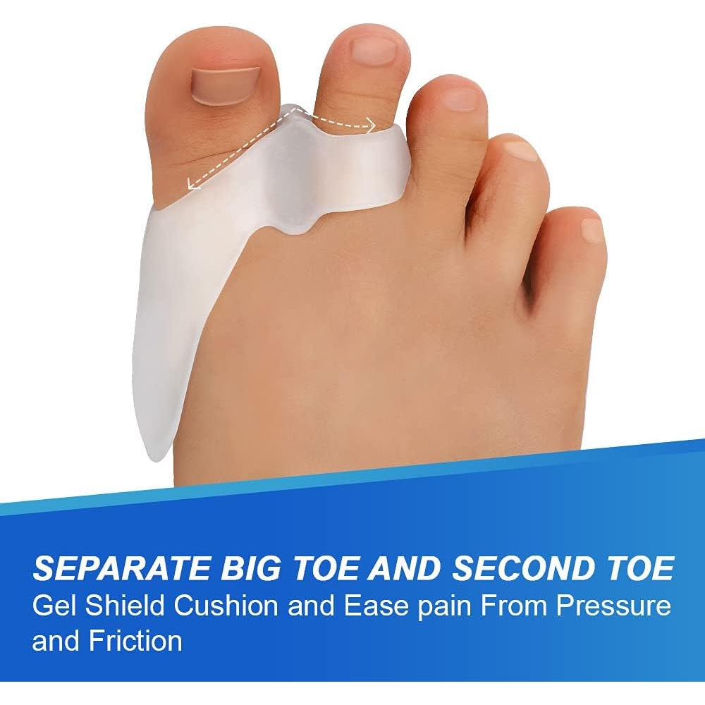 Protectores de Almohadillas para Juanetes Bukihome 10 Pzas