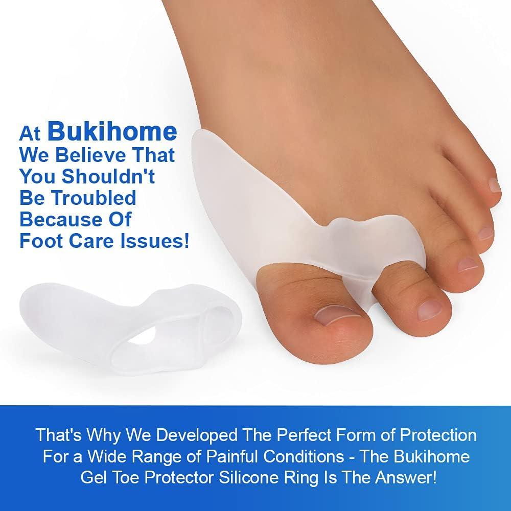 Protectores de Almohadillas para Juanetes Bukihome 10 Pzas