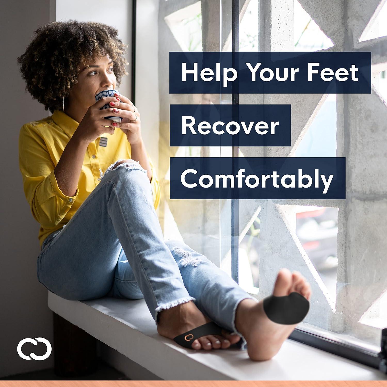 Almohadillas Metatarsales Copper Compression S/M - Gel Alivio Dolor