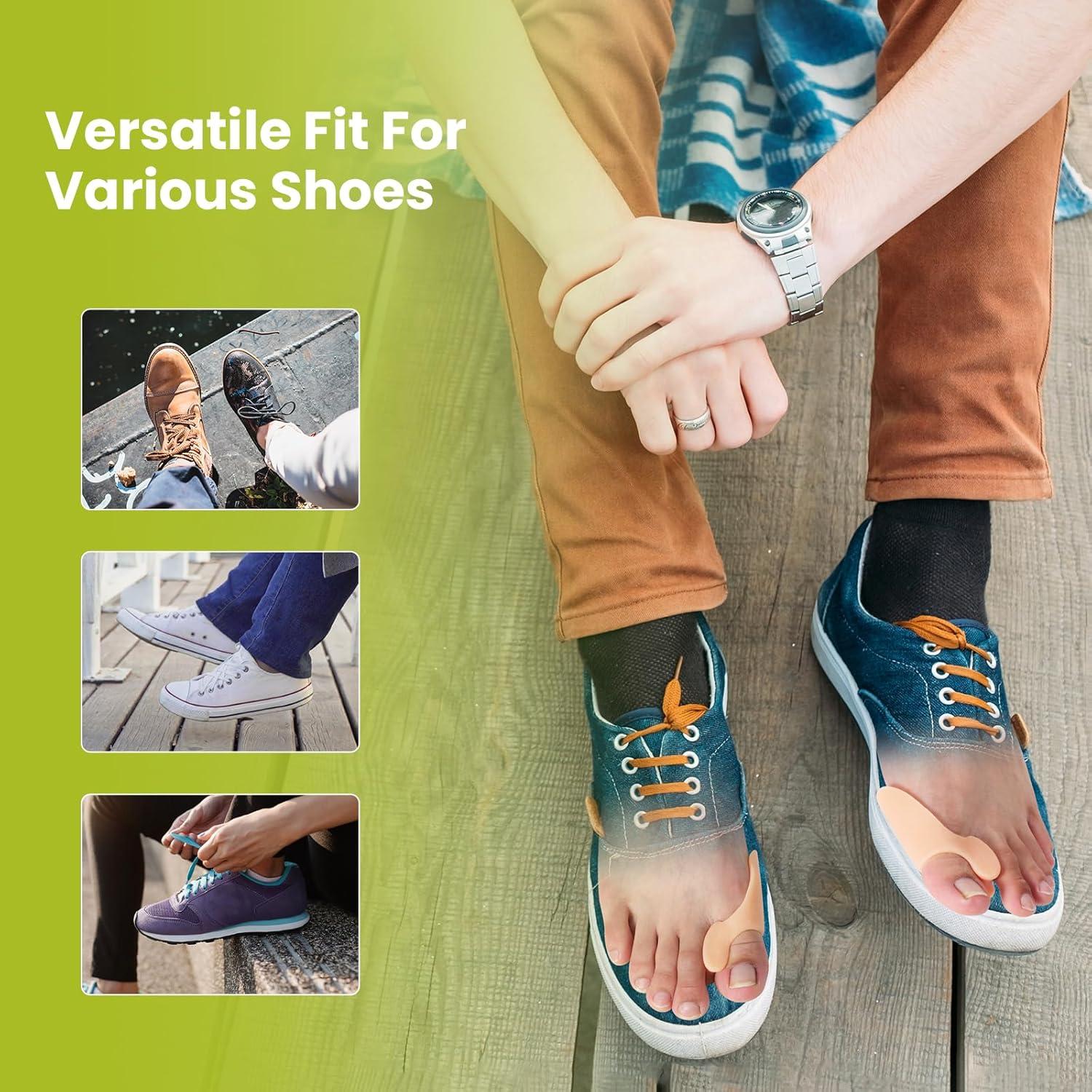 Almohadillas Correctoras para Juanetes Bukihome - 8 Piezas