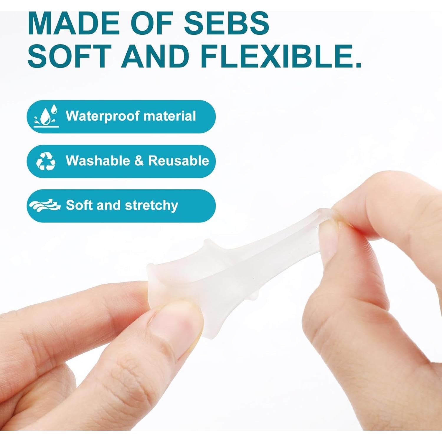 6 Piezas Corrector de Dedo en Martillo Sopoloray Pequeño