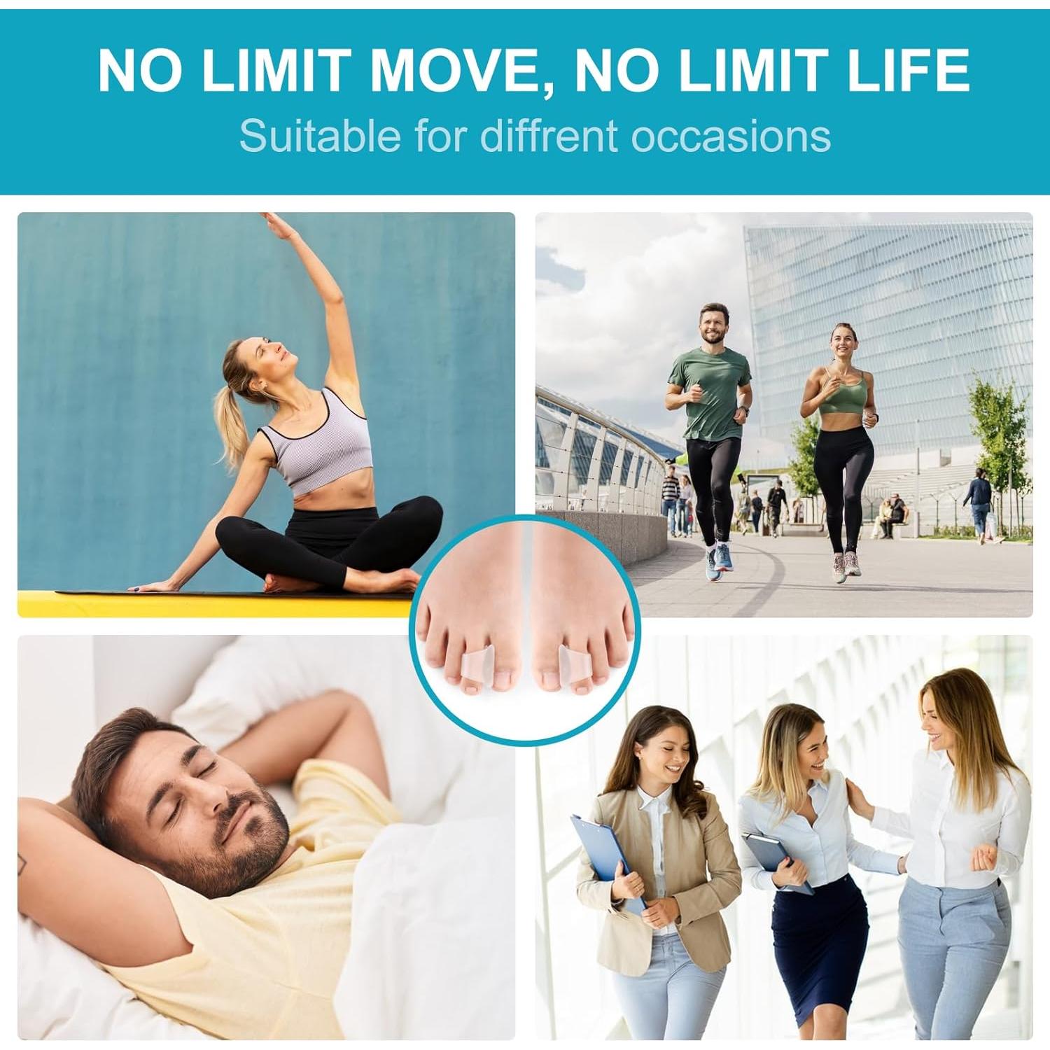 6 Piezas Corrector de Dedo en Martillo Sopoloray Pequeño