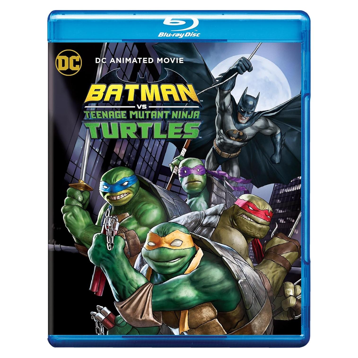Batman vs Tortugas Ninja Adolescentes Blu-ray 87 min