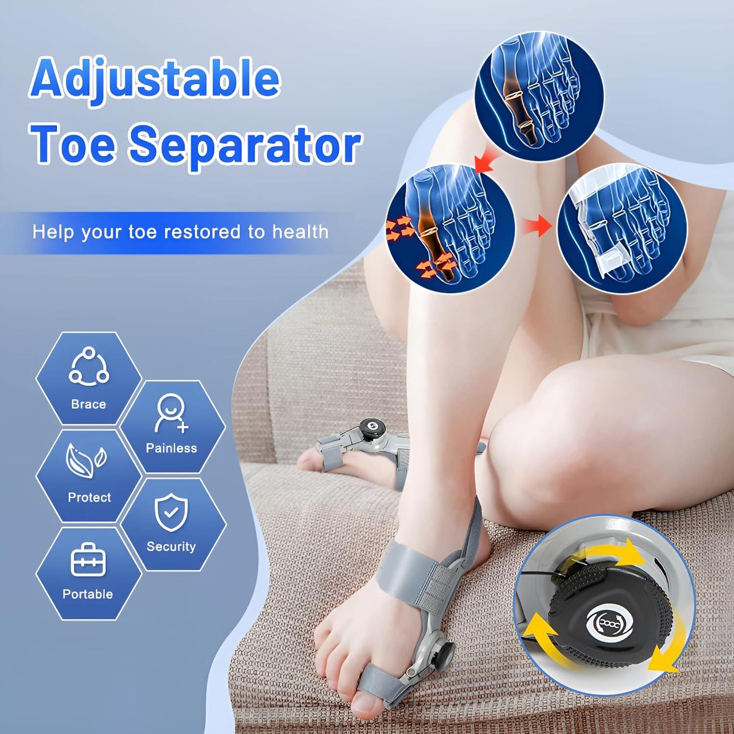 Corrector de Juanetes Qlonn Ajustable para Hombres y Mujeres