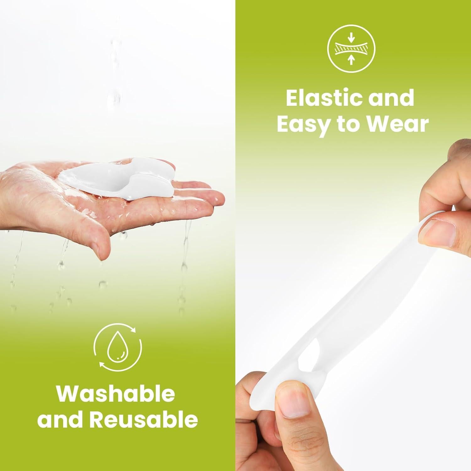 Protector de Almohadilla para Juanetes Bukihome - 8 Pzas Gel