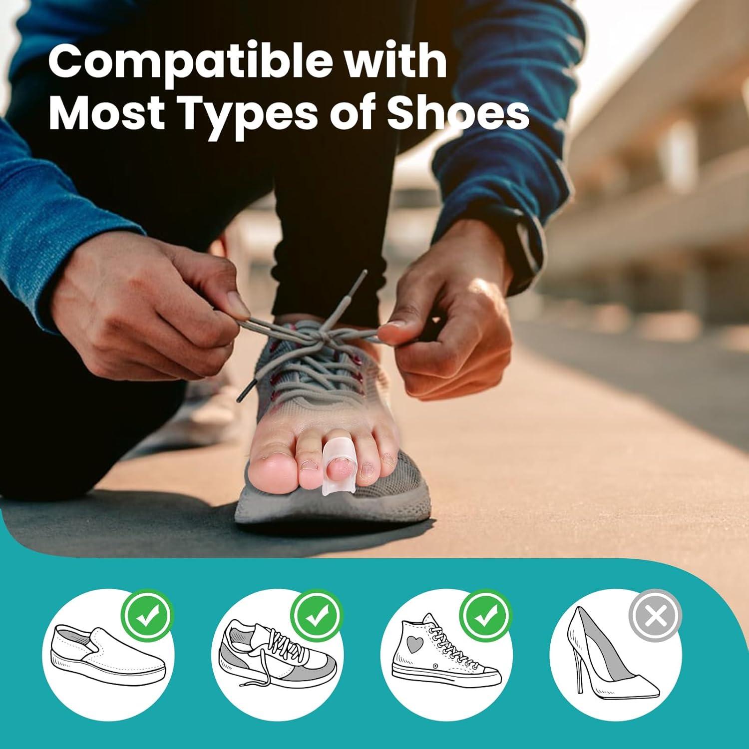 Corrector de Dedos en Garra Promifun - 8 Piezas Mediano