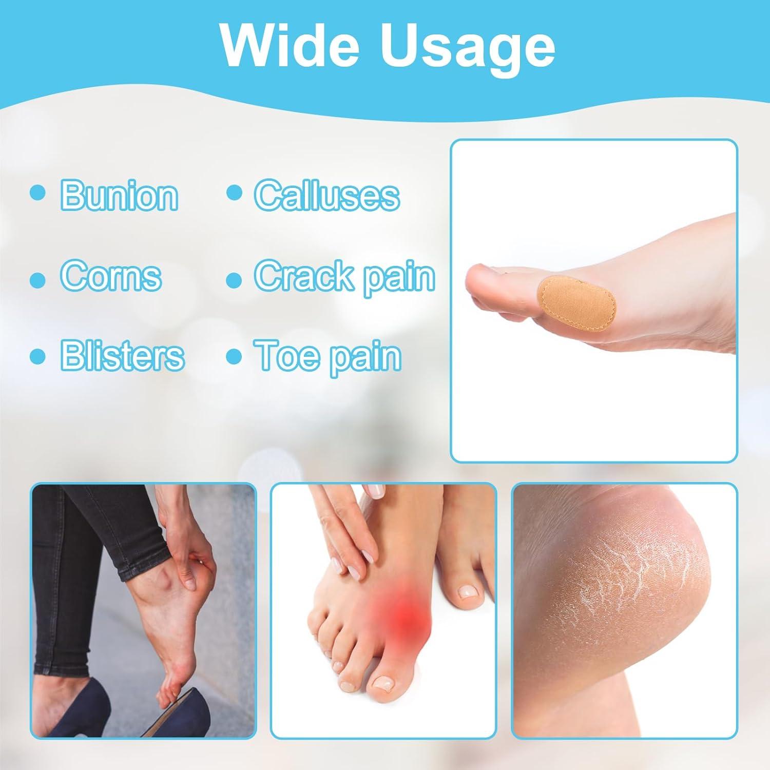 18 Almohadillas Protectores Juanetes DSLSQD Sin Pegamento