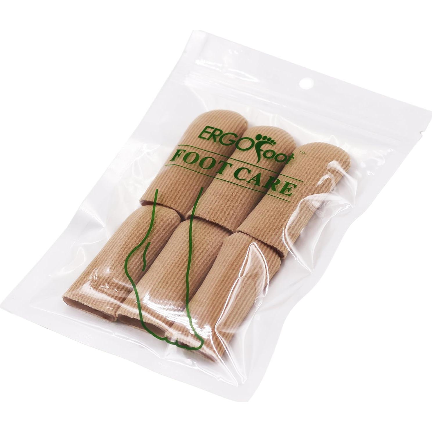Fundas Protectores para Dedos ERGOfoot 6 Pack Gel 1.5 cm