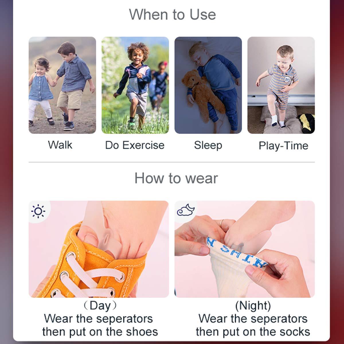 Separadores de Dedos de Gel Consysi para Niños 9,29x6,30cm