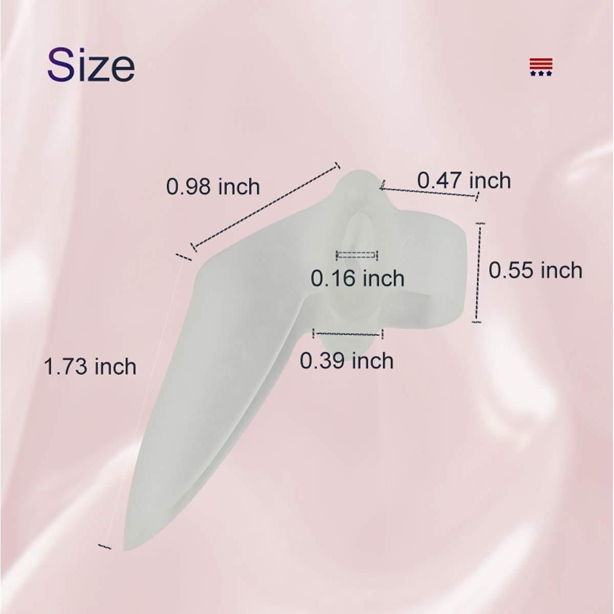 Separadores de Dedos de Gel Consysi para Niños 9,29x6,30cm