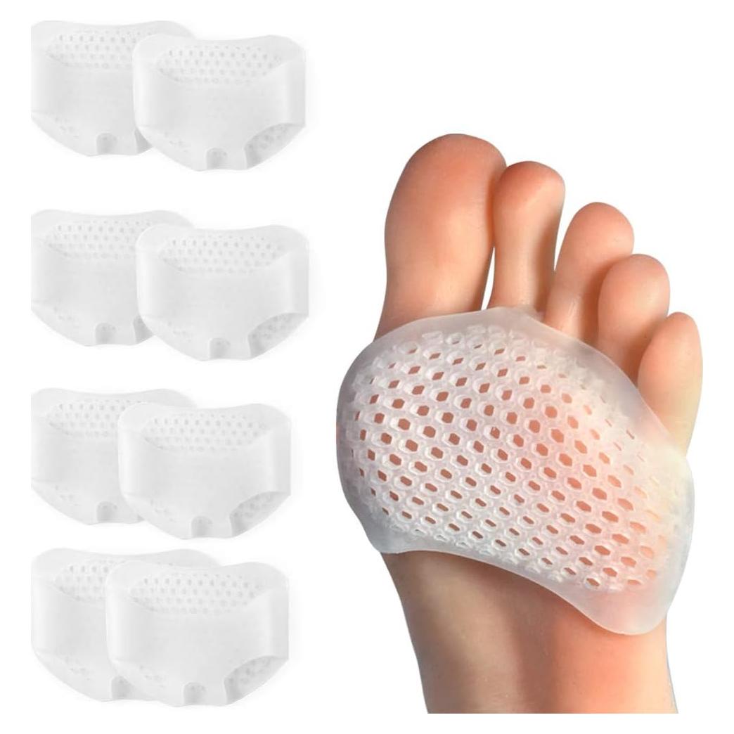 Almohadillas Metatarsales Hoogoo para Alivio del Dolor - 8 Piezas