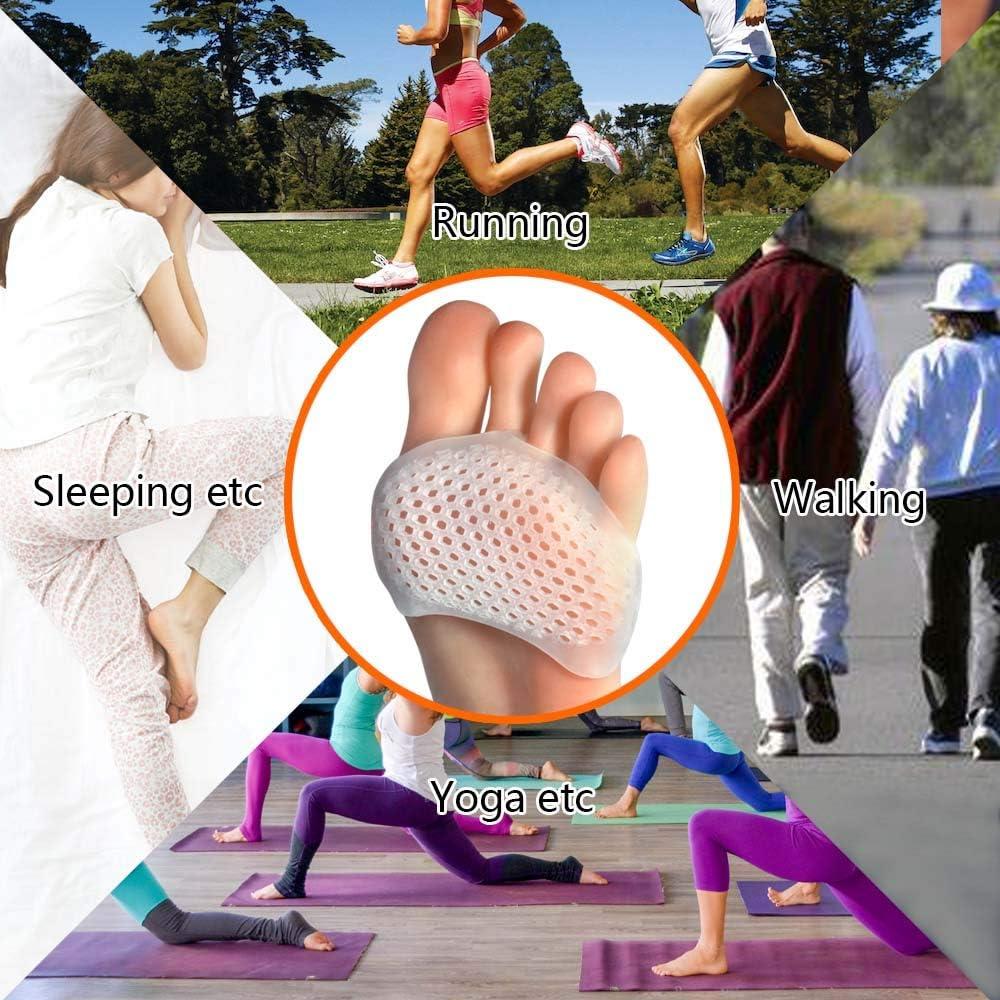 Almohadillas Metatarsales Hoogoo para Alivio del Dolor - 8 Piezas