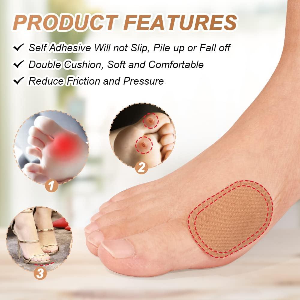 Almohadillas para Juanetes Povihome 48 Unidades Sin Látex