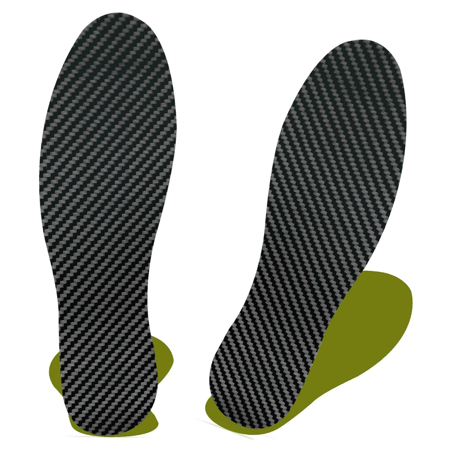 Plantillas de fibra de carbono UBARONY 225mm para hallux